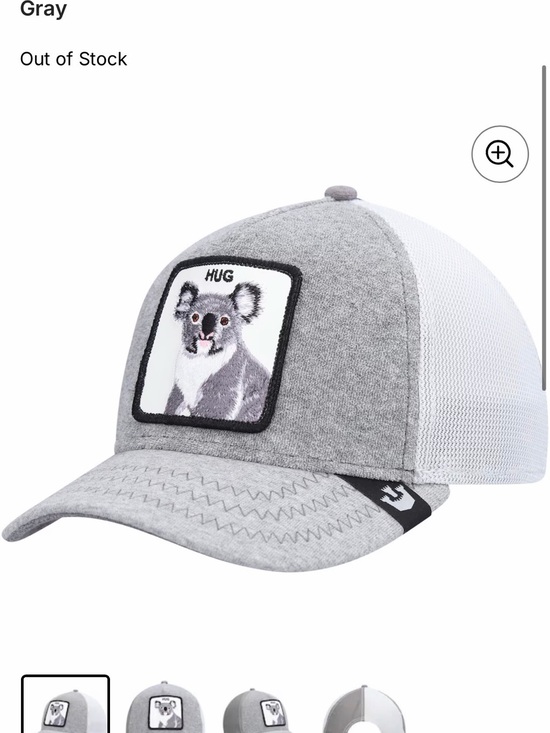Goorin Bros Other - Goorin Bros. Mr. nice Guy Gray Koala Patch Hug Trucker Hat NWT